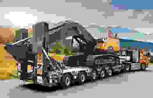 Негабаритная перевозка с учетом высоты в Кашире